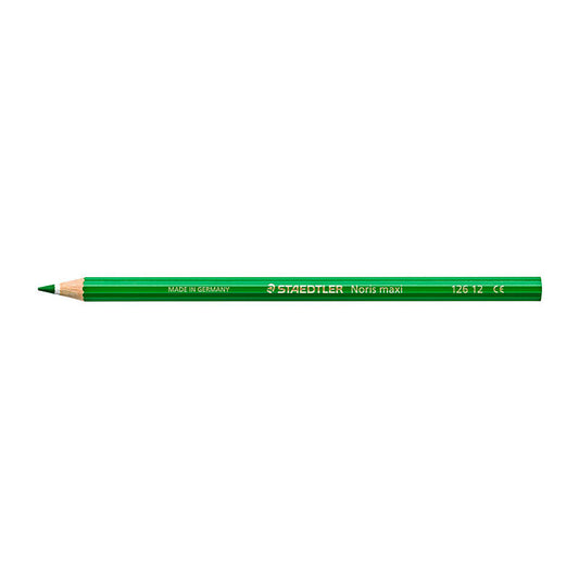 Staedtler Noris Club MAXI Learner Colour Pencil - 12 Pack - Green