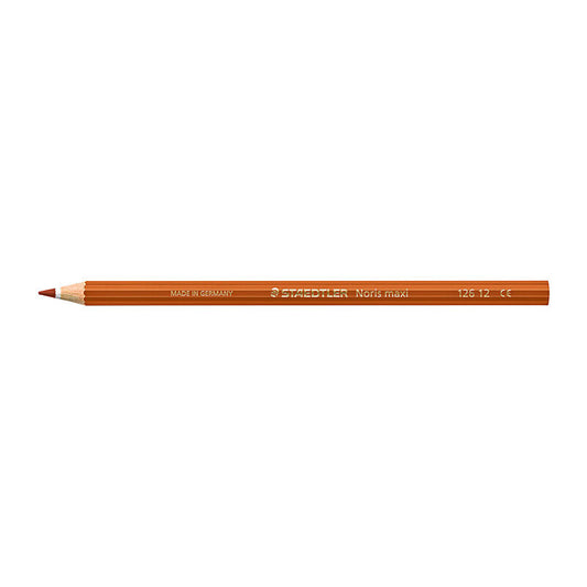 Staedtler Noris Club MAXI Learner Colour Pencil - 12 Pack - Brown