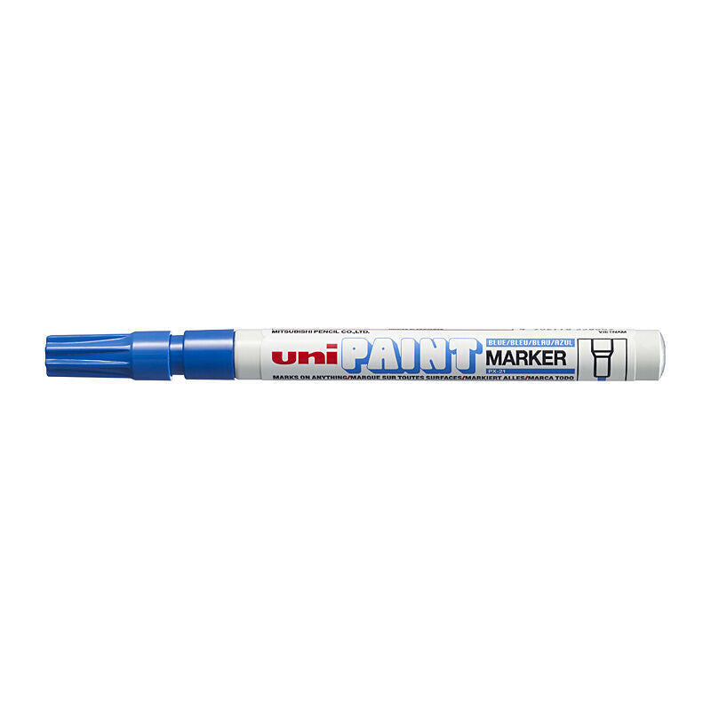 uni Pnt Mrk Blt PX21 Blu Bx12