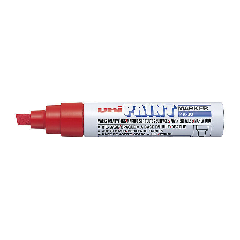 uni Pnt Mrk Bold Chis Px30 Red