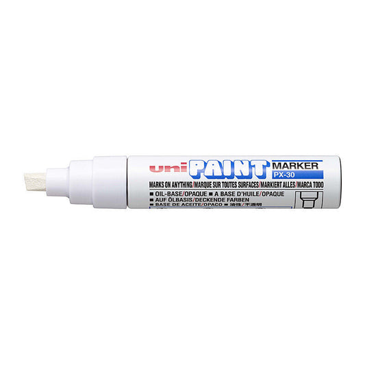 uni Pnt Mrk Bold Chis Px30 Wht