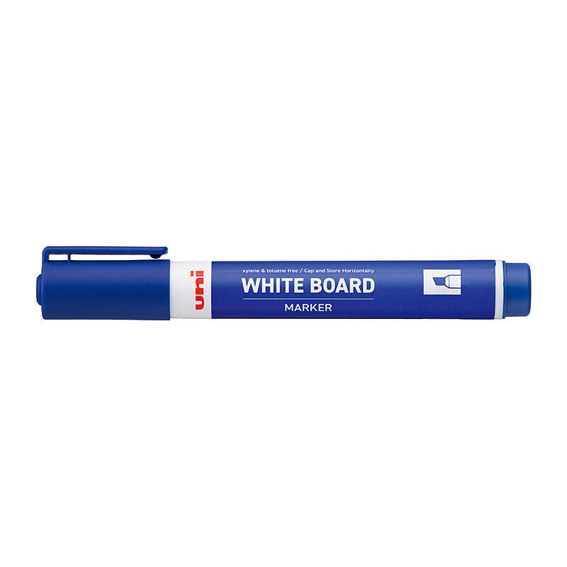 uni W/Brd Mrkr Chisel Blu Bx12