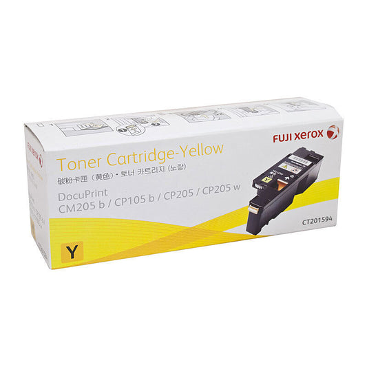 Fuji Xerox CT201594 Yellow Genuine Toner Cartridge