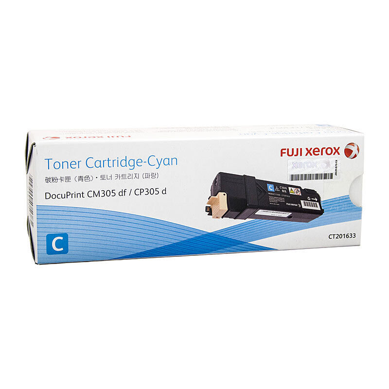 Fuji Xerox CT201633 Cyan Genuine Toner Cartridge