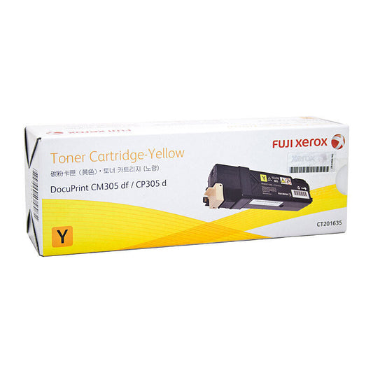 Fuji Xerox CT201635 Yellow Genuine Toner Cartridge